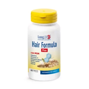 LongLife - Integratore Capelli Hair Formula Plus con Msm