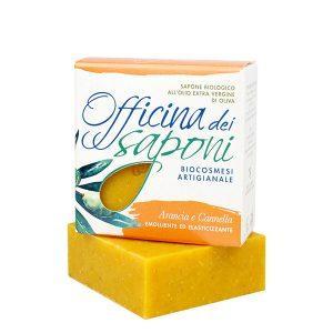 officina dei saponi biosapone arancia cannella 3