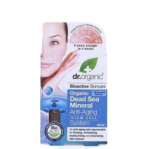 Dr Organic Olio Viso anti età Cellule Staminali e Sali del Mar Morto