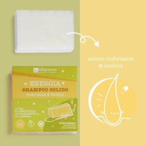 La Saponaria Shampoo solido rinforzante e lenitivo
