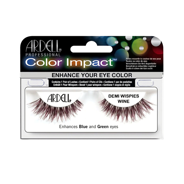 61834 Ardell Color Impact-demi-wispies-wine