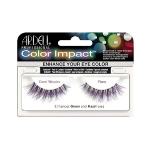 61843-Ardell Color Impact DemiWispies-Plum