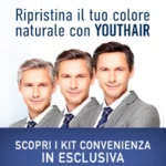 Youthhair alternativa al colore per coprire capelli bianchi - kit convenienza