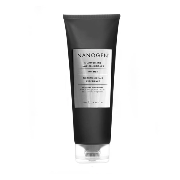 Nanogen Shampoo e Balsamo esfoliante per uomo