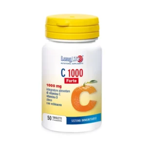 LongLife - Integratore Vitamina C 1000 Forte 50 Cps