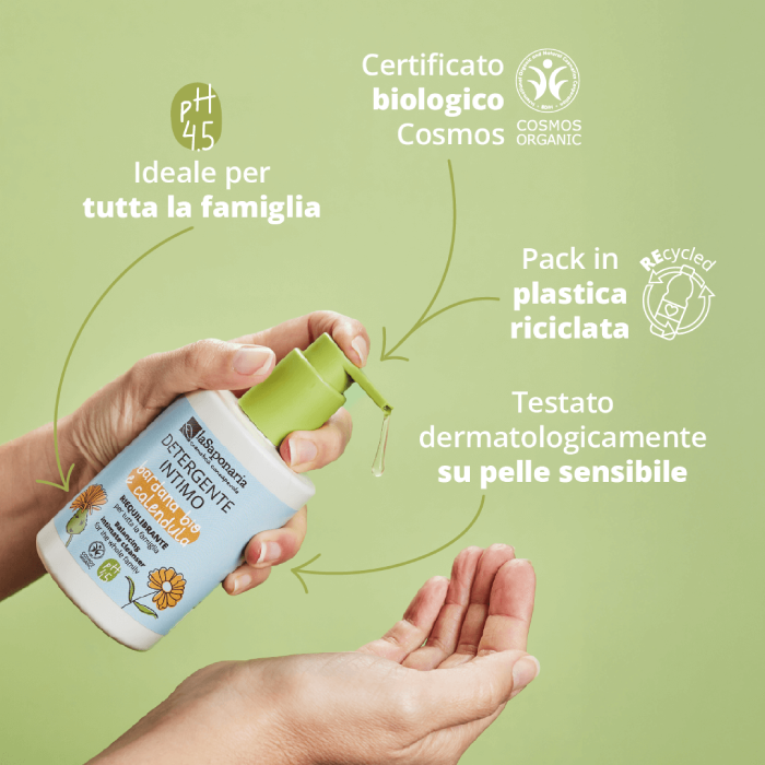 Bio detergente intimo Bardana e Calendula - immagine 2