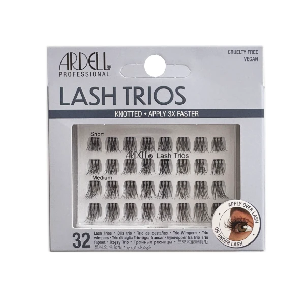 Ardell - Ciglia a Ciuffetto CON NODI - Lash Trios