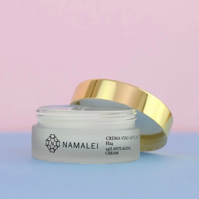 Crema Viso Anti-Age H24 Rosa di Damasco e Karité