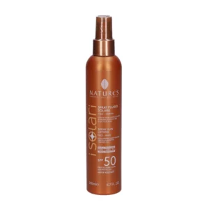 Nature's - Spray Solare Fluido Viso-Corpo SPF 50