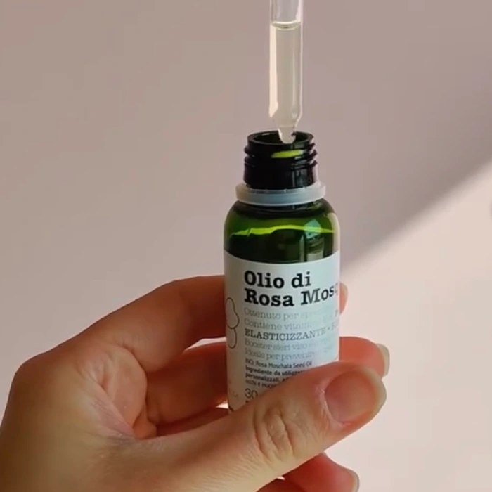 La Saponaria - Olio Puro di Rosa Mosqueta - Elasticizzante - immagine 4