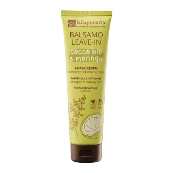Balsamo anti-crespo Leave-In Cocco e Moringa
