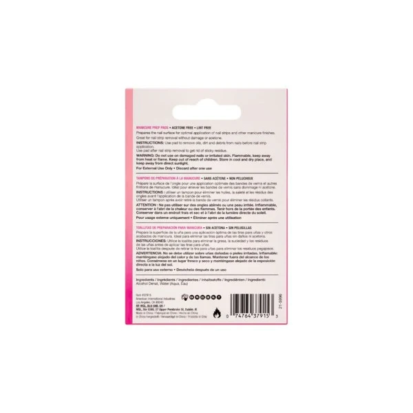 Manicure Prep Pads – Salviette per Preparazione Unghie Professionale